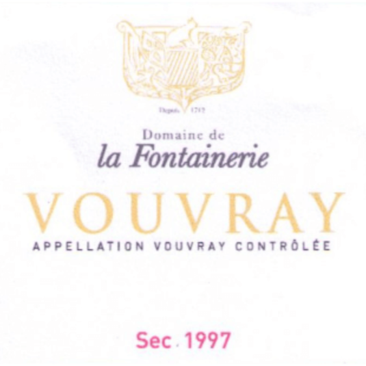 Domaine de la Fontainerie 1997 Sec AOC Vouvray 750mL