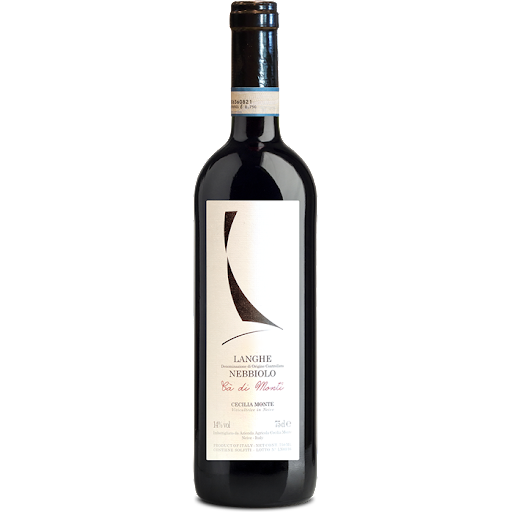 Cecilia Monte Langhe Nebbiolo DOC "Cà di Monti" 2021 750mL